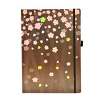 Cuaderno A4 Notebook Flores 80Hj Rayado 26950